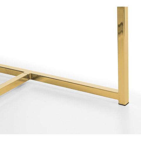 Dining Table Scala Marble Effect Dining Room Table Gold Frame Sca503 By ... inside How to choose the perfect marble dining table with gold frame for your home